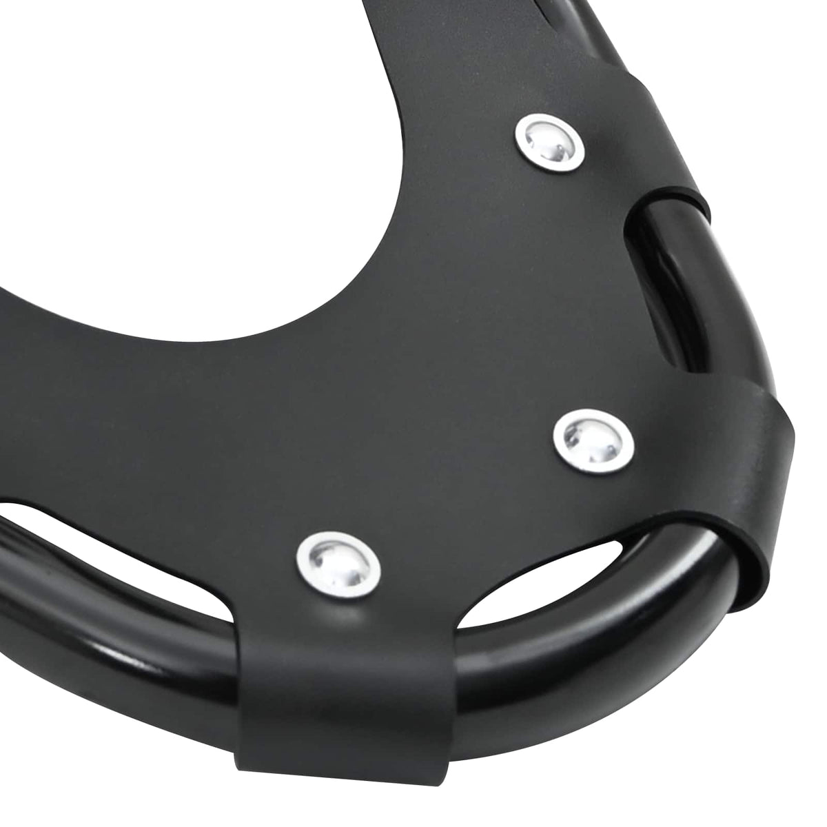 vidaXL 3 in 1 Snowshoes Black 78.5 x 22 cm Aluminum and HDPE 6