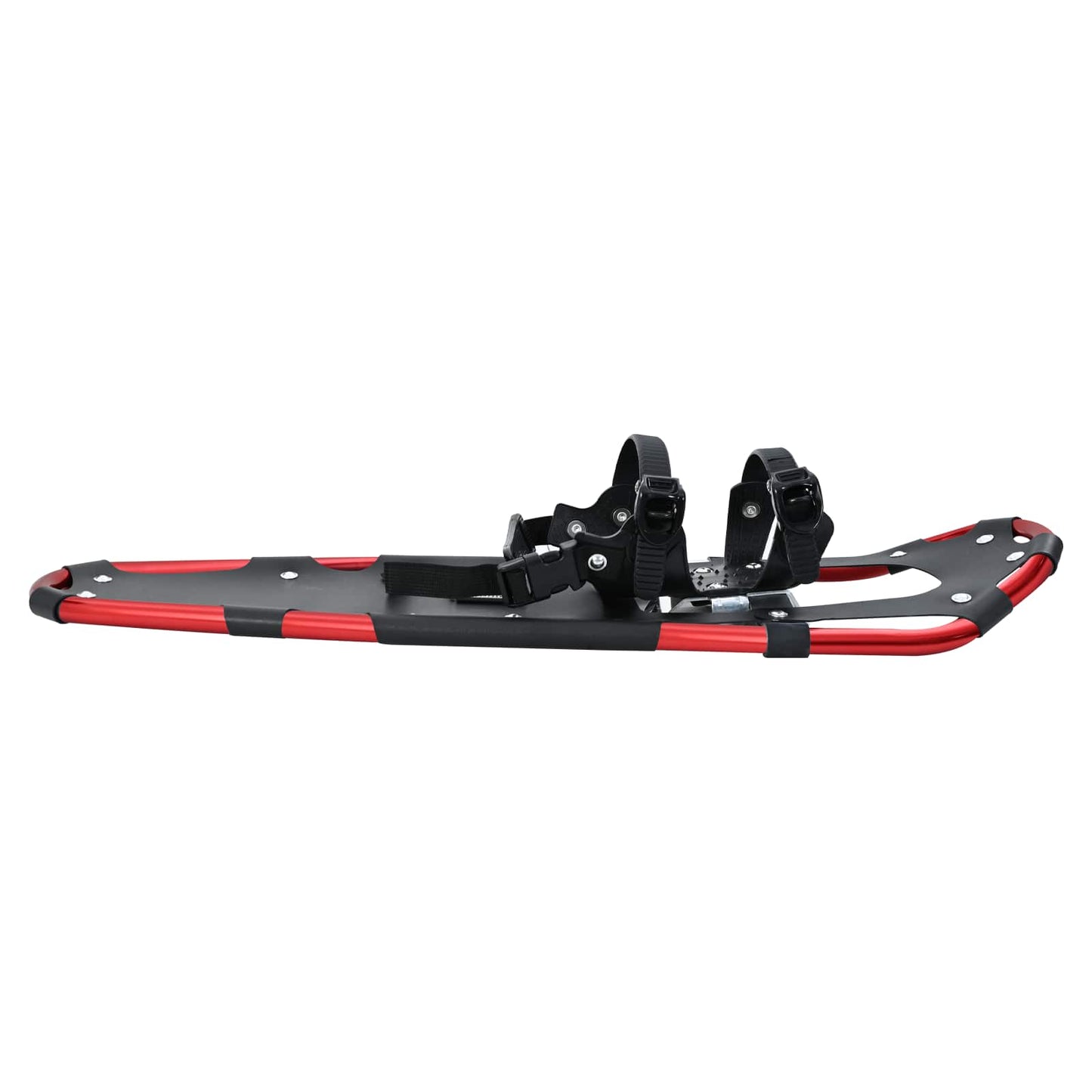 vidaXL 3 in 1 Snowshoes Red and Black 78.5 x 22 cm Aluminum and HDPE 4