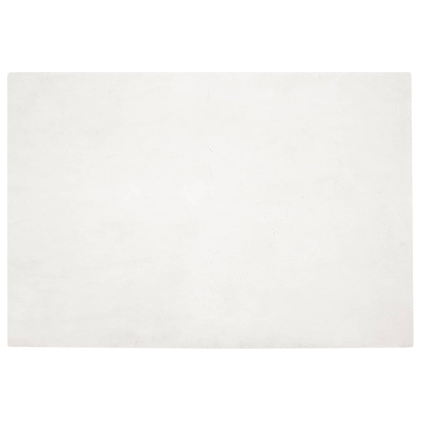 vidaXL Anti-Slip Faux Rabbit Fur Rug OLITE Cream 160 x 230 cm 2