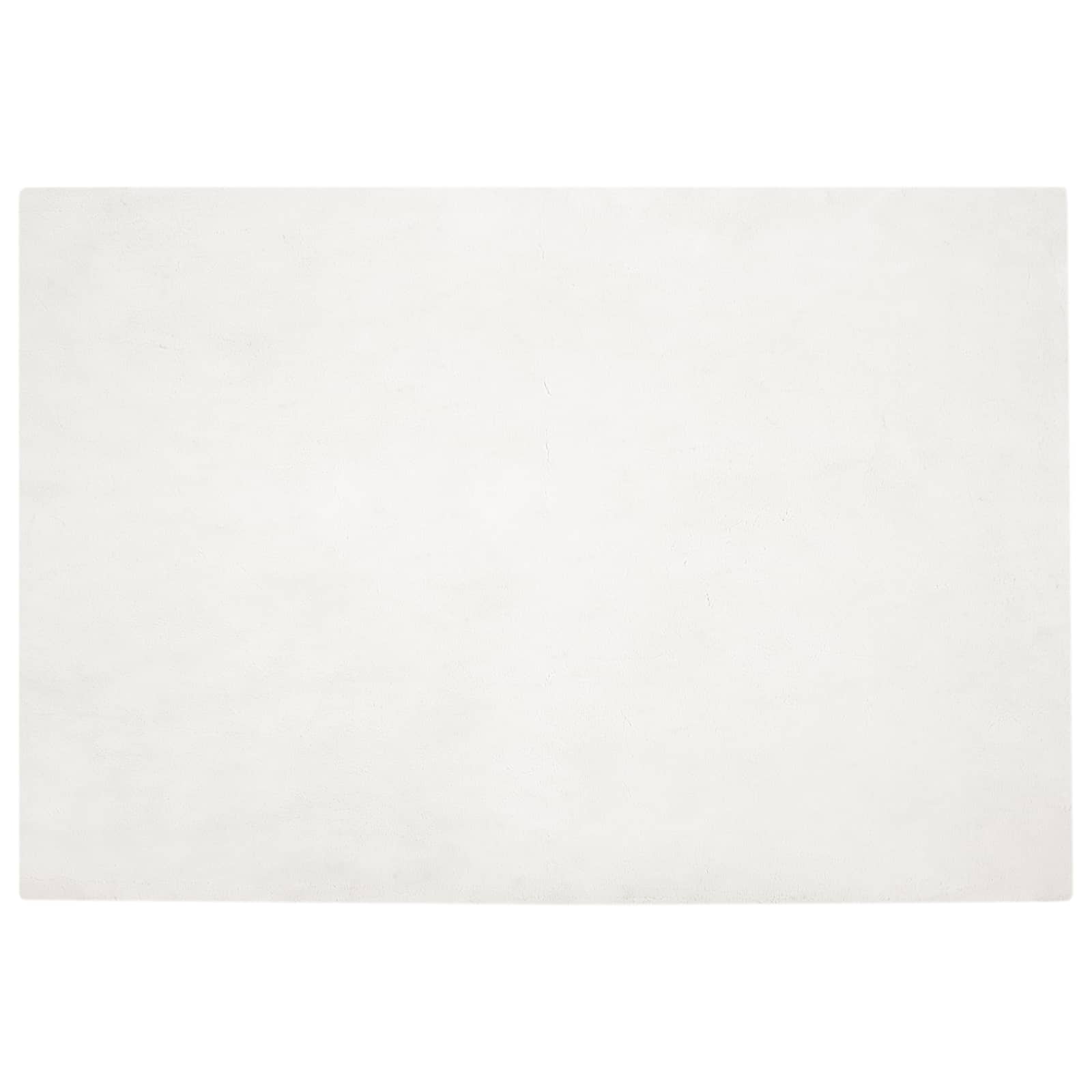 vidaXL Anti-Slip Faux Rabbit Fur Rug OLITE Cream 160 x 230 cm 2