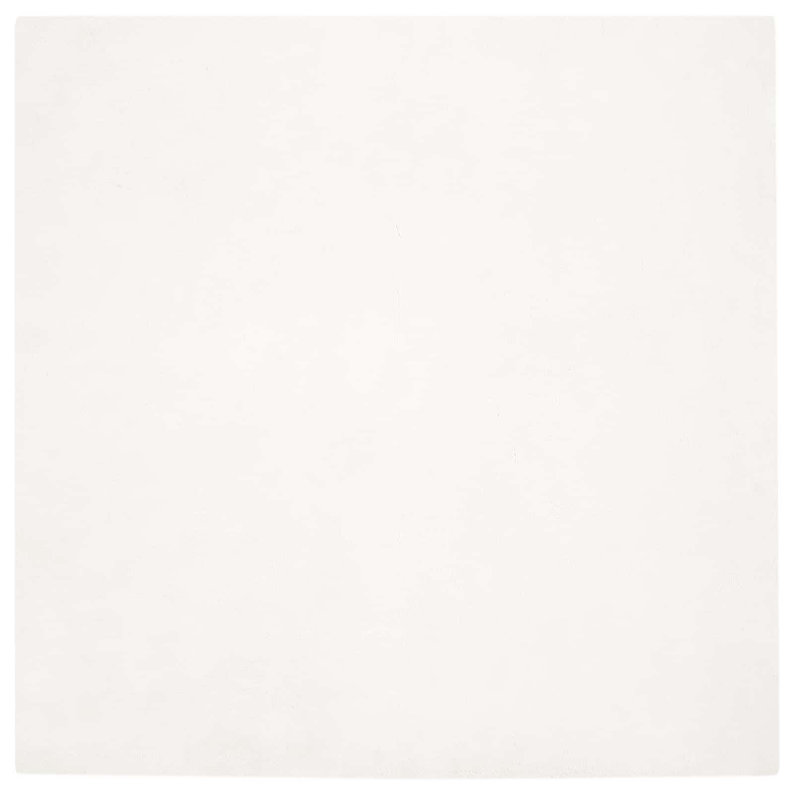 vidaXL Anti-Slip Faux Rabbit Fur Rug OLITE Cream 200 x 200 cm 2