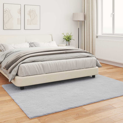 vidaXL Anti-Slip Faux Rabbit Fur Rug OLITE Grey 160 x 230 cm Polyester 4