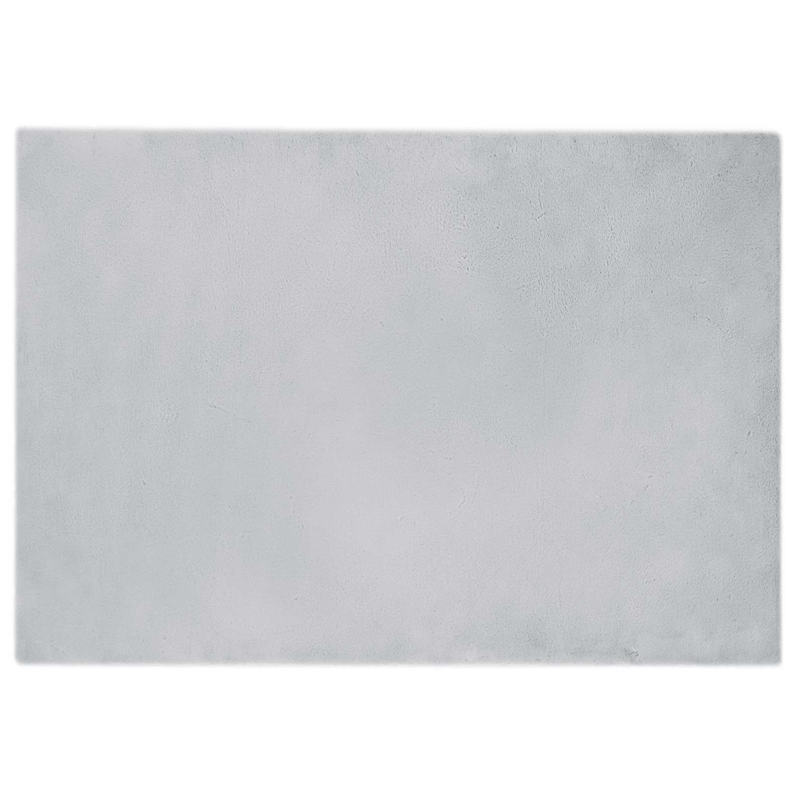 vidaXL Anti-Slip Faux Rabbit Fur Rug OLITE Grey 160 x 230 cm Polyester 2