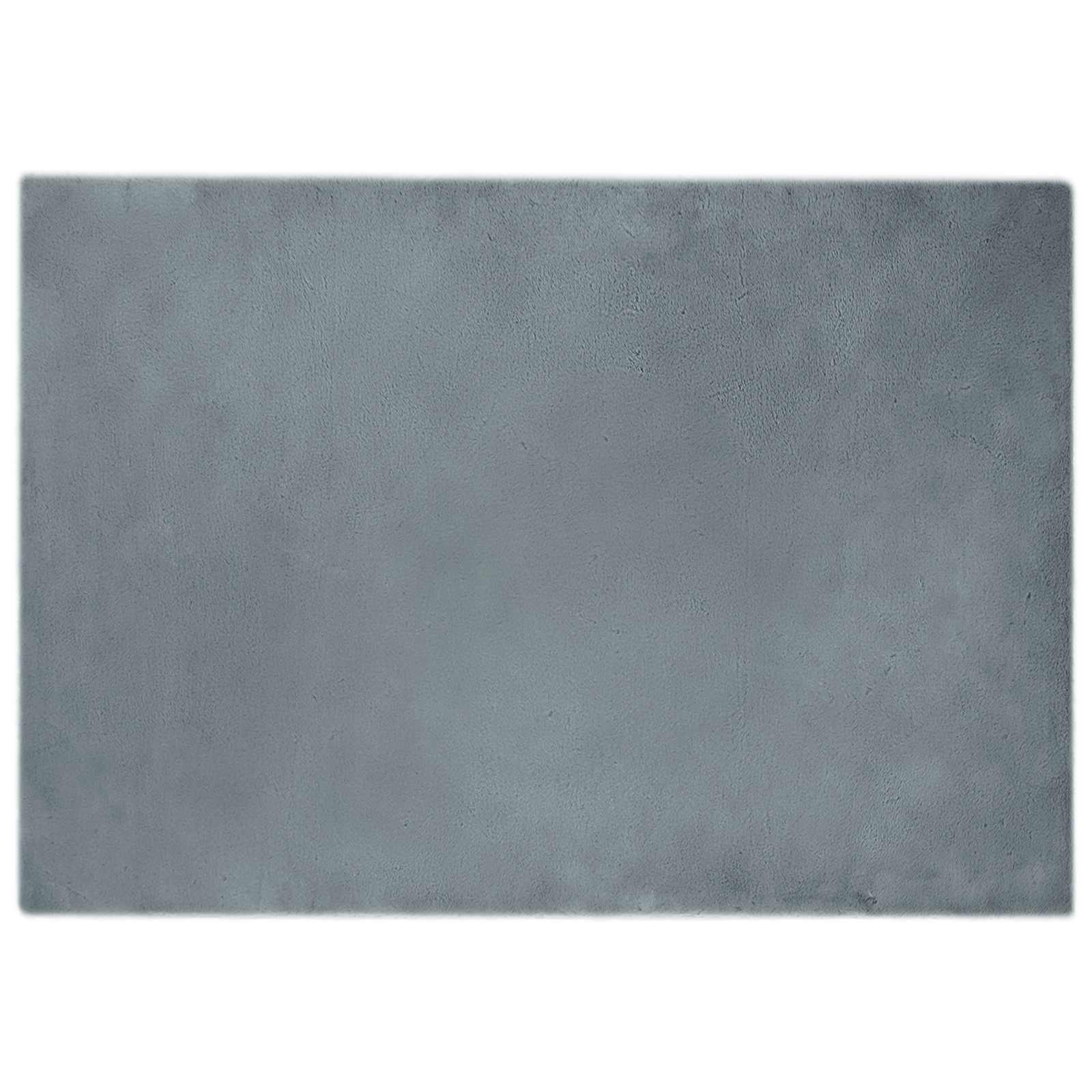 vidaXL Anti-Slip Faux Rabbit Fur Rug OLITE Anthracite 160 x 230 cm 2
