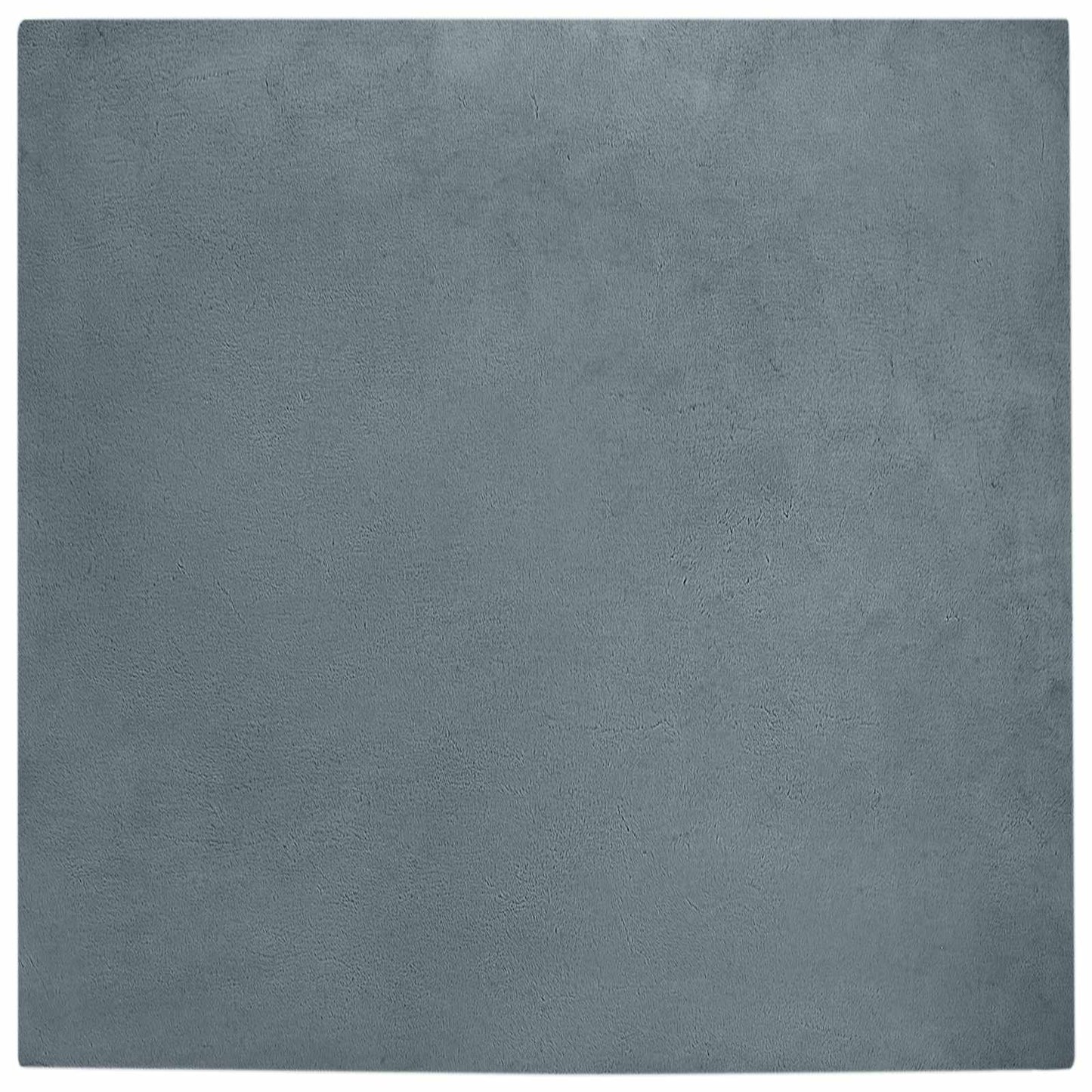 vidaXL Anti-Slip Faux Rabbit Fur Rug OLITE Anthracite 200 x 200 cm 2