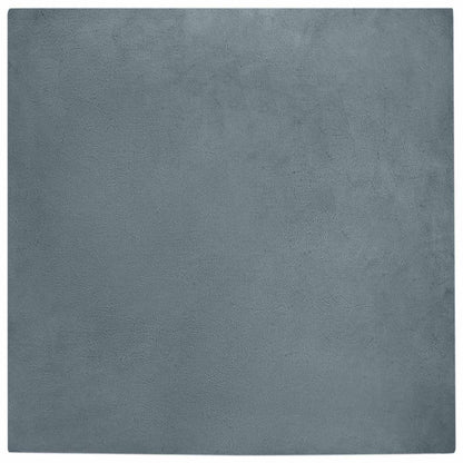 vidaXL Anti-Slip Faux Rabbit Fur Rug OLITE Anthracite 200 x 200 cm 2