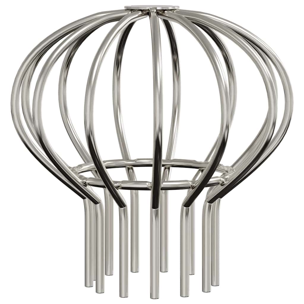 vidaXL Gutter Leaf Guard 8 pcs Silver 75 mm Stainless Steel 2
