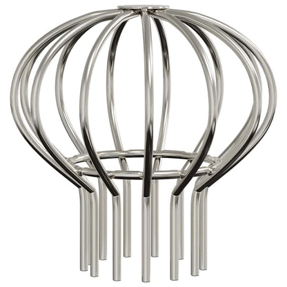 vidaXL Gutter Leaf Guard 8 pcs Silver 75 mm Stainless Steel 2