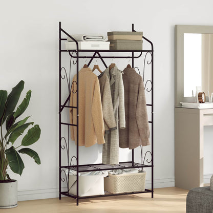 vidaXL Open Wardrobe Plain 78 x 36 x 158 cm 1