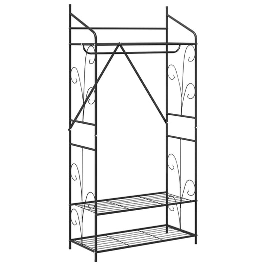 vidaXL Open Wardrobe Plain 78 x 36 x 158 cm 2