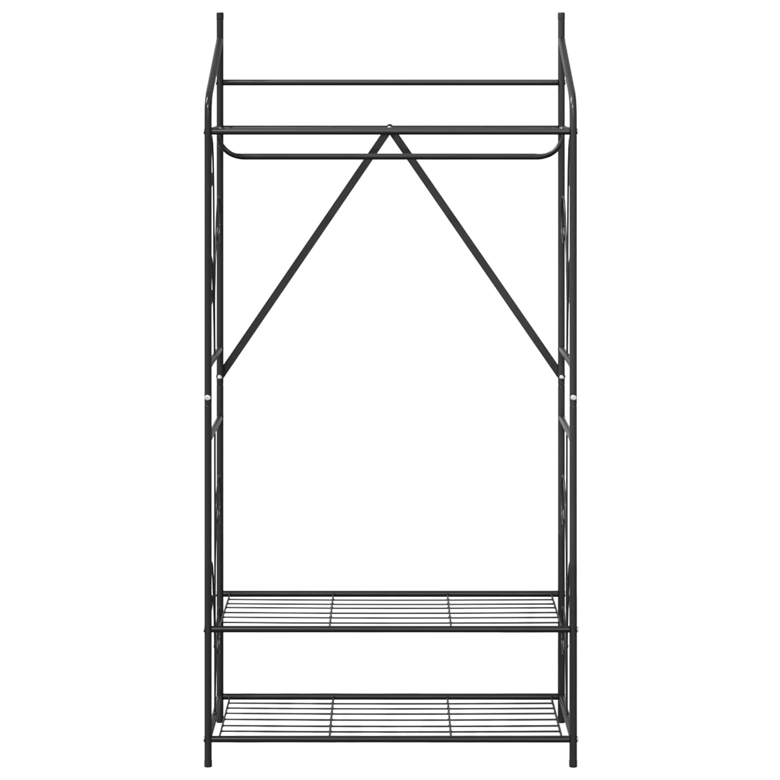 vidaXL Open Wardrobe 2 pcs 78 x 36 x 158 cm 6