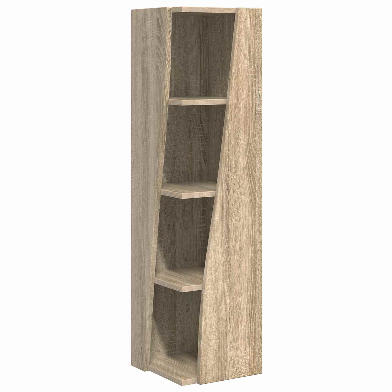 vidaXL Corner Cabinet 27.5x27x102cm Engineered Wood Sonoma Oak 2