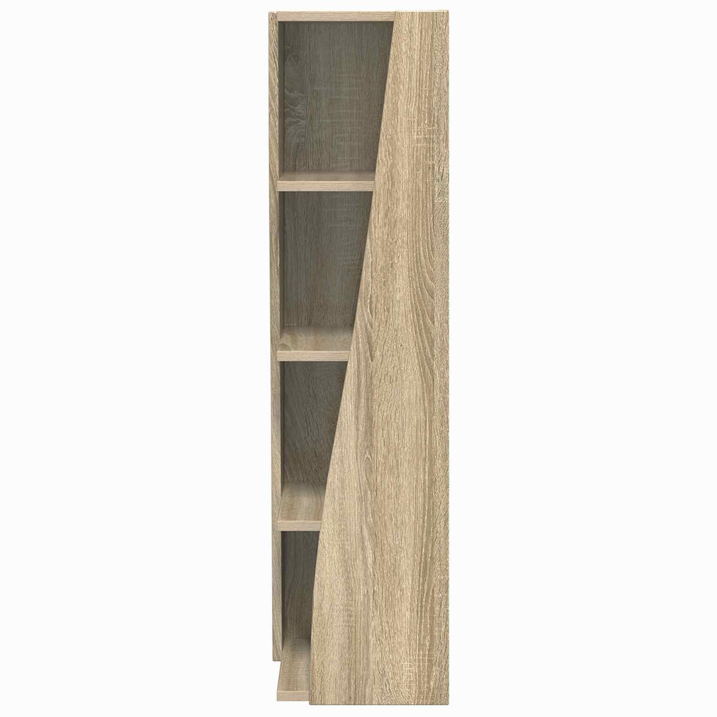 vidaXL Corner Cabinet 27.5x27x102cm Engineered Wood Sonoma Oak 5