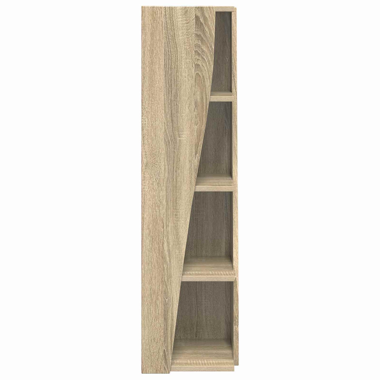 vidaXL Corner Cabinet 27.5x27x102cm Engineered Wood Sonoma Oak 6
