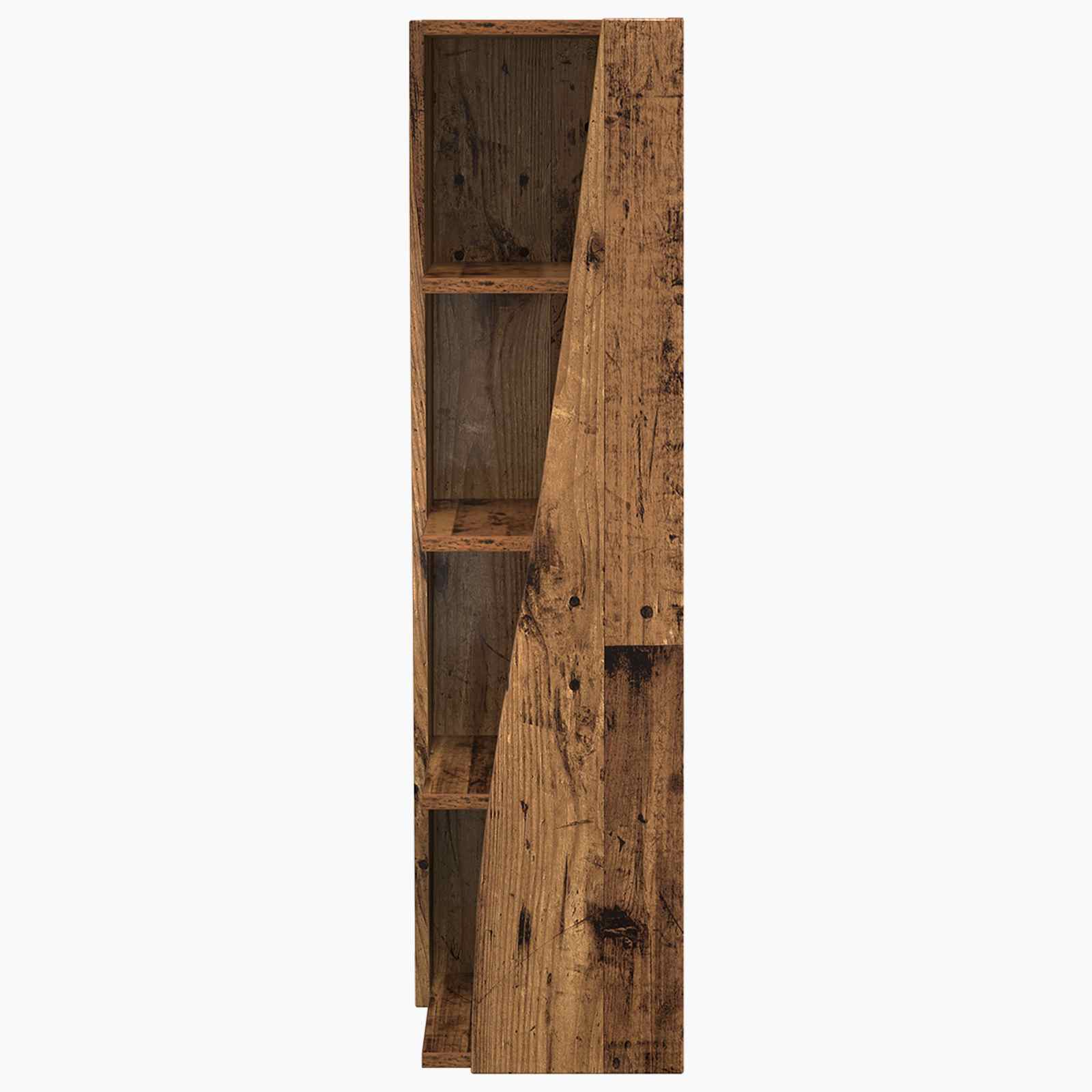 vidaXL Corner Cabinet 27.5x27x102cm Engineered Wood Old Wood 5