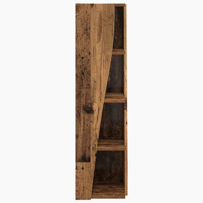 vidaXL Corner Cabinet 27.5x27x102cm Engineered Wood Old Wood 6