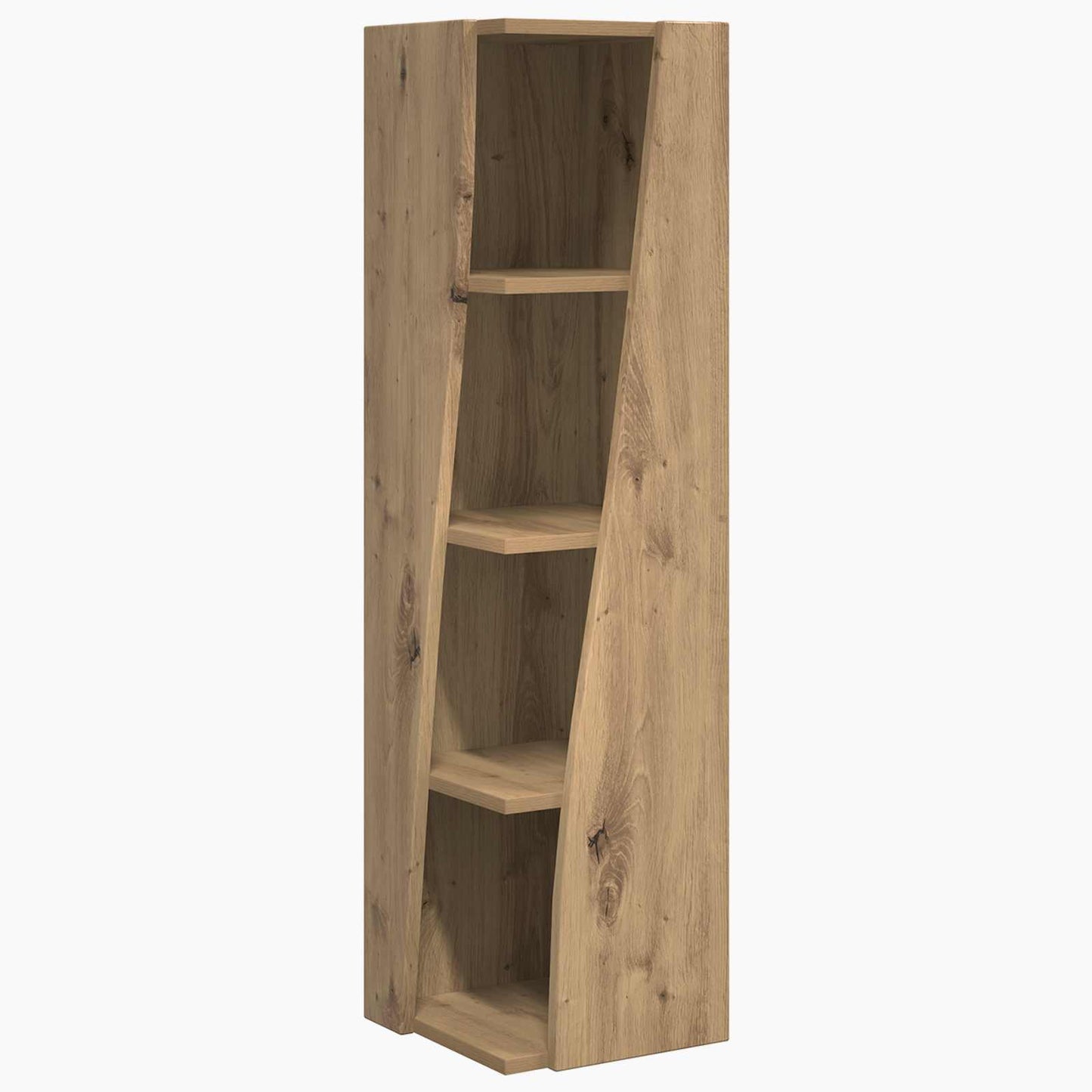 vidaXL Corner Cabinet 27.5x27x102cm Engineered Wood Artisan Oak 2