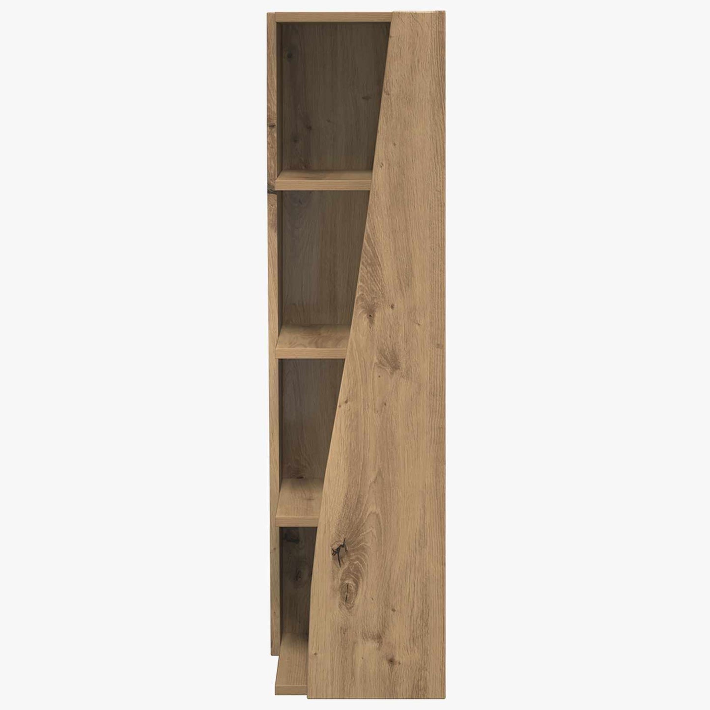 vidaXL Corner Cabinet 27.5x27x102cm Engineered Wood Artisan Oak 5