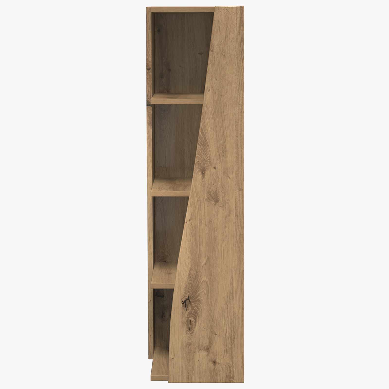 vidaXL Corner Cabinet 27.5x27x102cm Engineered Wood Artisan Oak 5