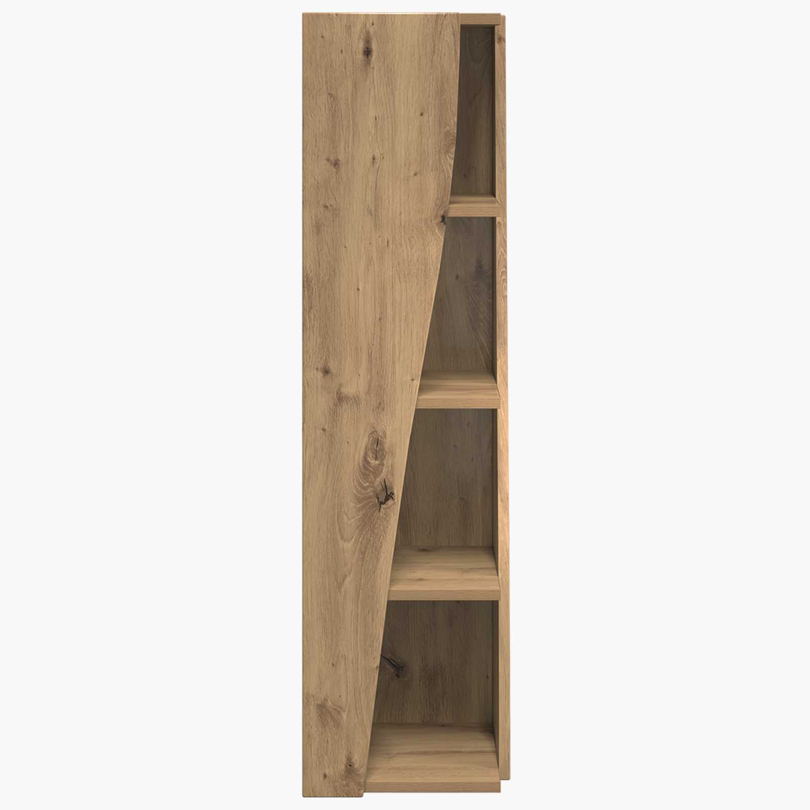 vidaXL Corner Cabinet 27.5x27x102cm Engineered Wood Artisan Oak 6