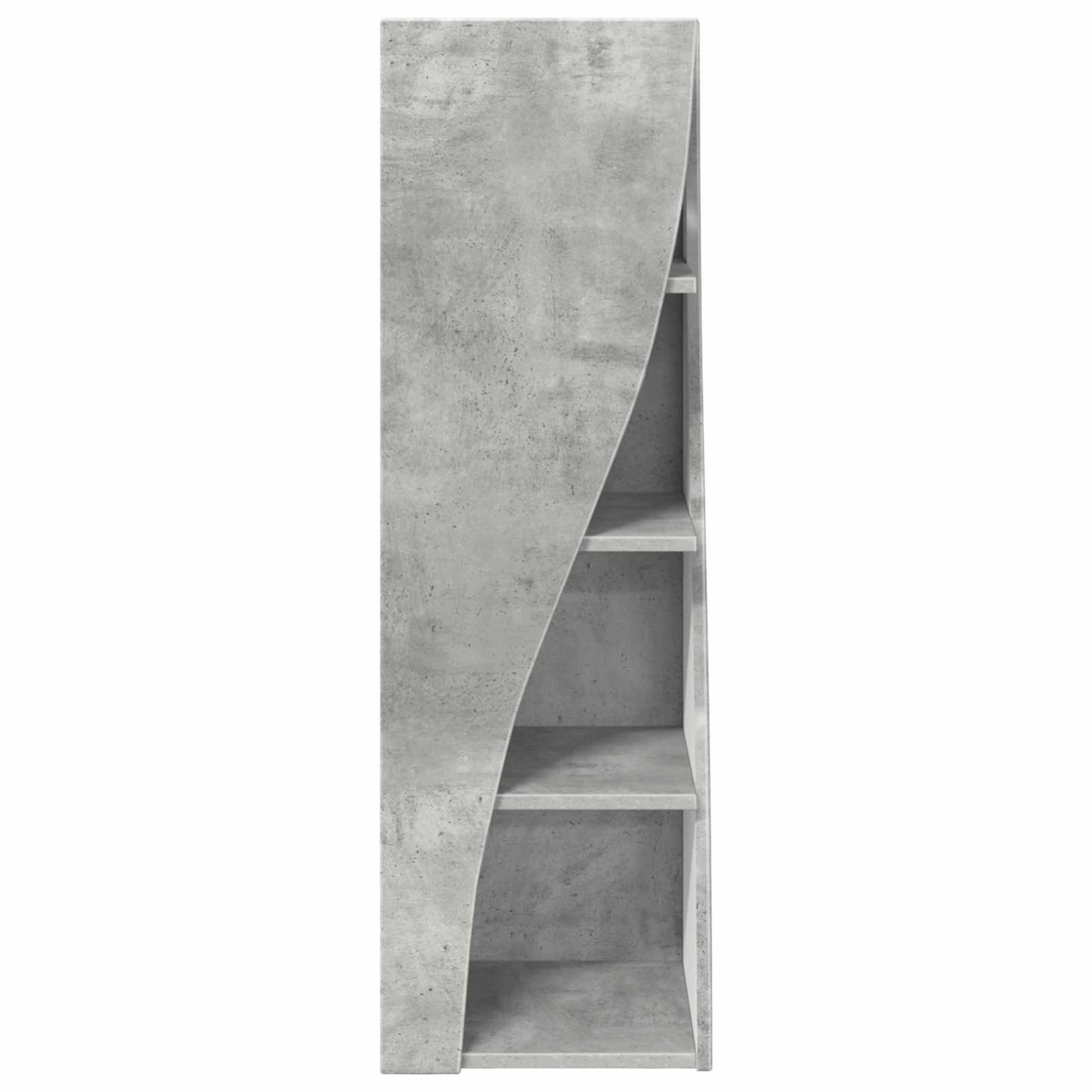 vidaXL Corner Cabinet 32x32x102cm Engineered Wood Concrete Grey 5