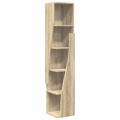 vidaXL Corner Cabinet 27.5x27x140cm Engineered Wood Sonoma Oak 2
