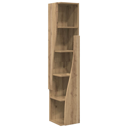 vidaXL Corner Cabinet 27.5x27x140cm Engineered Wood Artisan Oak 2