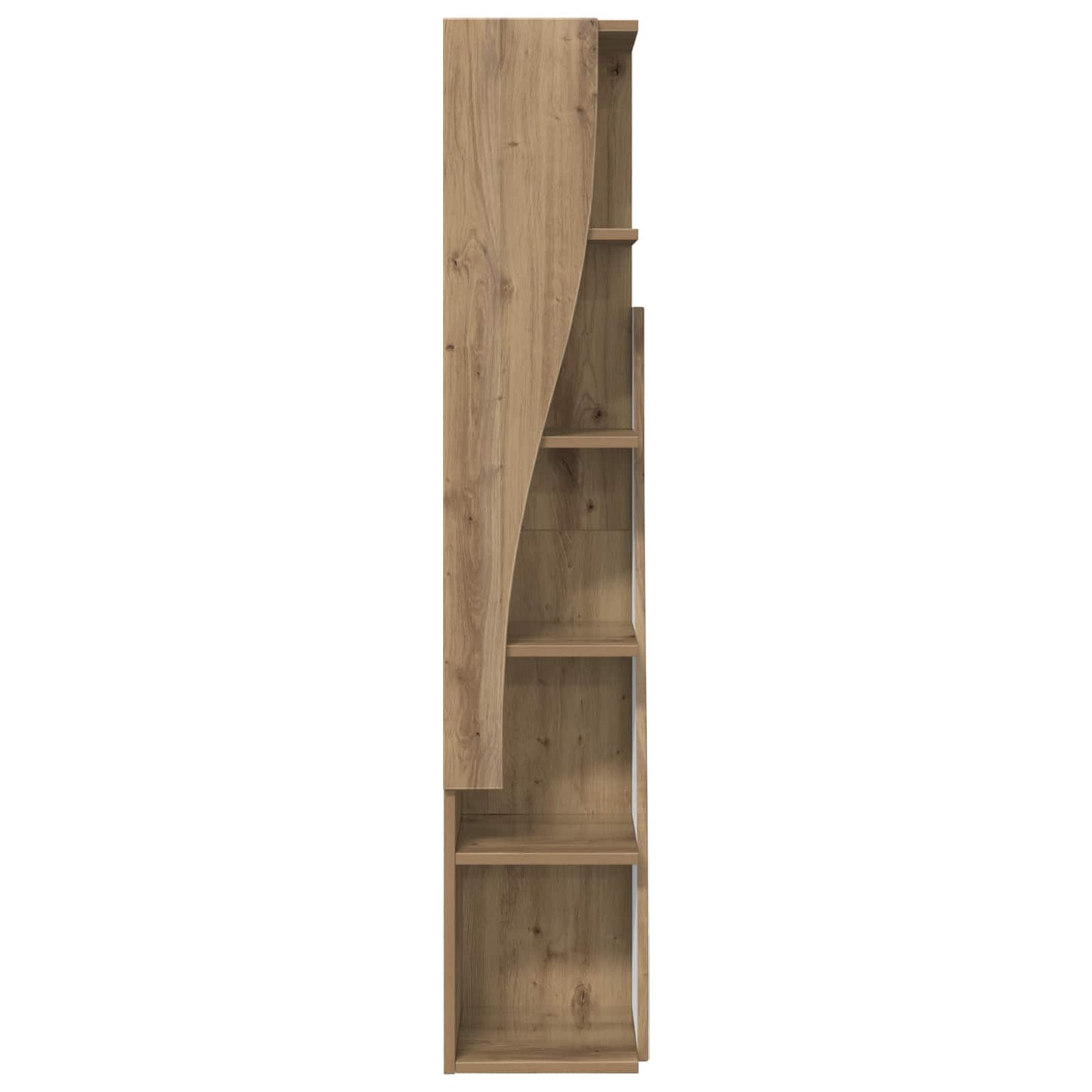 vidaXL Corner Cabinet 27.5x27x140cm Engineered Wood Artisan Oak 5