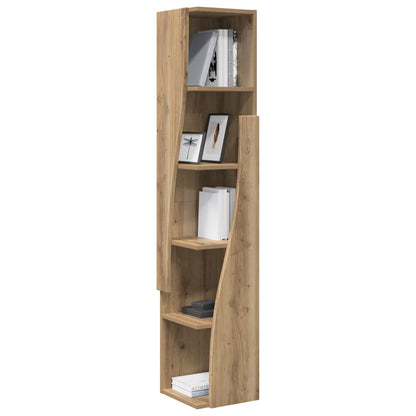 vidaXL Corner Cabinet 27.5x27x140cm Engineered Wood Artisan Oak 3