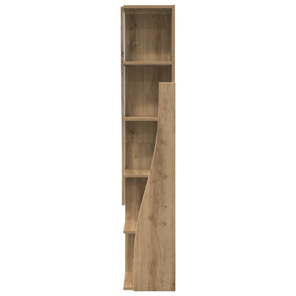 vidaXL Corner Cabinet 27.5x27x140cm Engineered Wood Artisan Oak 6