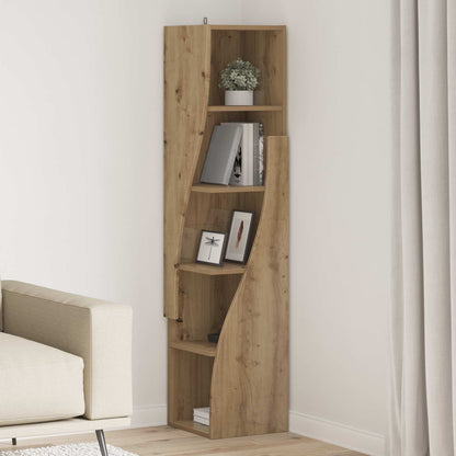 Corner Cabinet Engineered Wood Width 32 cm Artisan oak 140 cm
