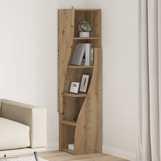 Corner Cabinet Engineered Wood Width 32 cm Artisan oak 140 cm