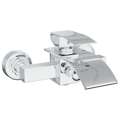 vidaXL Shower Mixer Tap Chrome G 1/2 inches 2