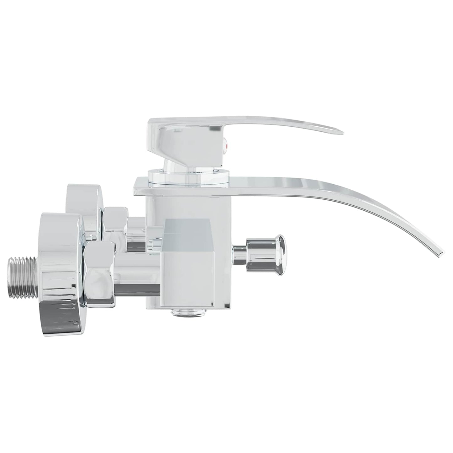 vidaXL Shower Mixer Tap Chrome G 1/2 inches 5