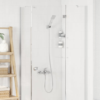 vidaXL Shower Head Set Chrome G 1/2 inches 3