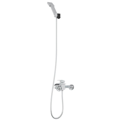 vidaXL Shower Head Set Chrome G 1/2 inches 6
