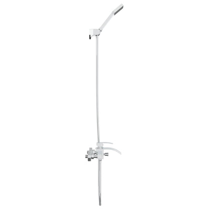 vidaXL Shower Head Set Chrome G 1/2 inches 5