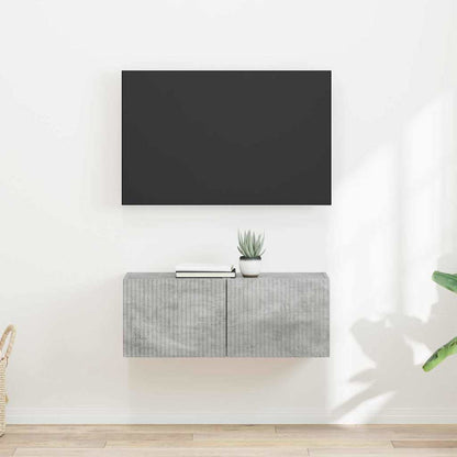 vidaXL TV Wall Cabinet 2 pcs Concerte Engineered Wood 1