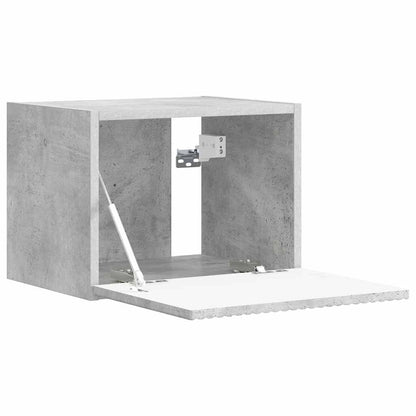 vidaXL TV Wall Cabinet 2 pcs Concerte Engineered Wood 5