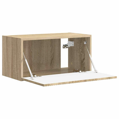 vidaXL TV Wall Cabinet 60 x 31 x 29.5 cm Sonoma Engineered Wood 5