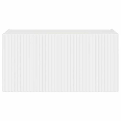 vidaXL TV Wall Cabinet 60 x 31 x 29.5 cm Gloss White Engineered Wood 6