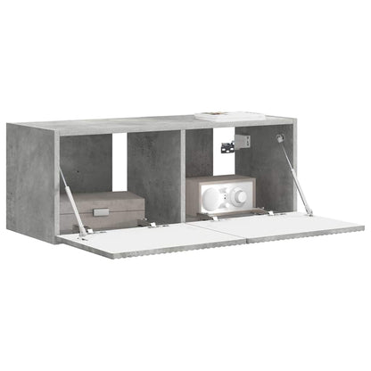 vidaXL TV Wall Cabinet 78.5 x 31 x 29.5 cm Concerte Engineered Wood 3