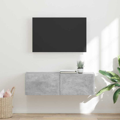 vidaXL TV Wall Cabinet 98 x 31 x 29.5 cm Concerte Engineered Wood 1