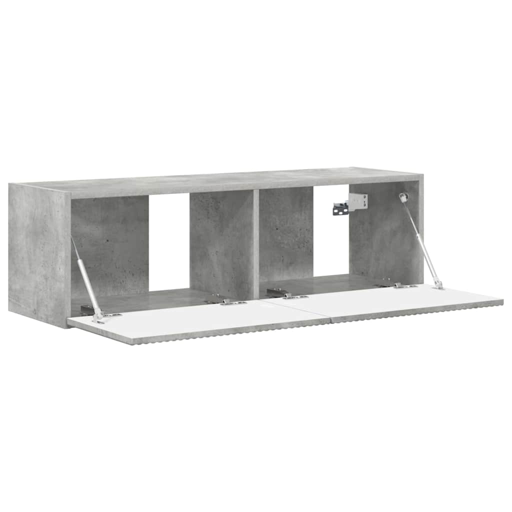 vidaXL TV Wall Cabinet 98 x 31 x 29.5 cm Concerte Engineered Wood 5