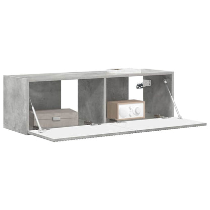 vidaXL TV Wall Cabinet 98 x 31 x 29.5 cm Concerte Engineered Wood 3