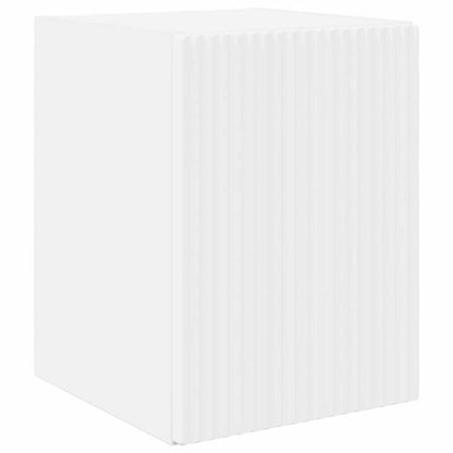 vidaXL TV Wall Cabinet 2 pcs White Engineered Wood 5