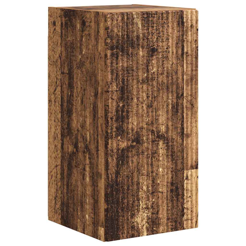 vidaXL TV Wall Cabinet 2 pcs Old Wood Engineered Wood 5