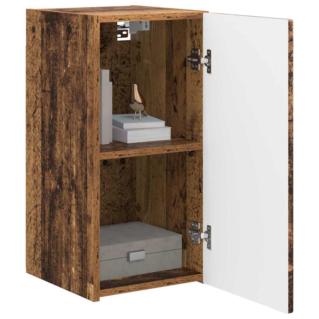 vidaXL TV Wall Cabinet 2 pcs Old Wood Engineered Wood 3