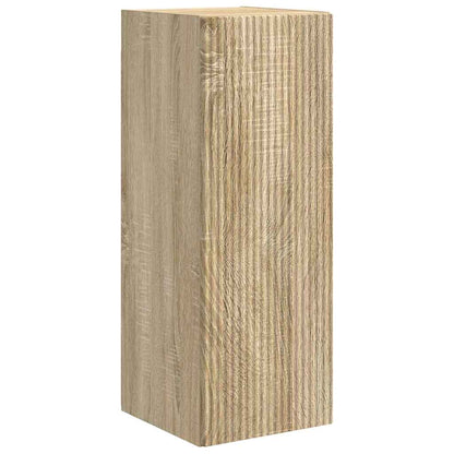 vidaXL TV Wall Cabinet 30 x 31 x 80 cm Sonoma Engineered Wood 2