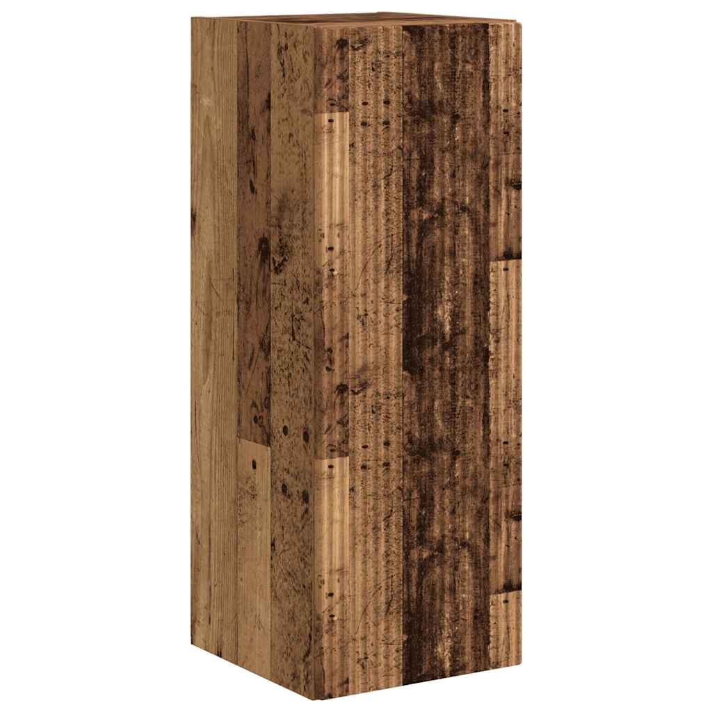 vidaXL TV Wall Cabinet 30 x 31 x 80 cm Old Wood Engineered Wood 2
